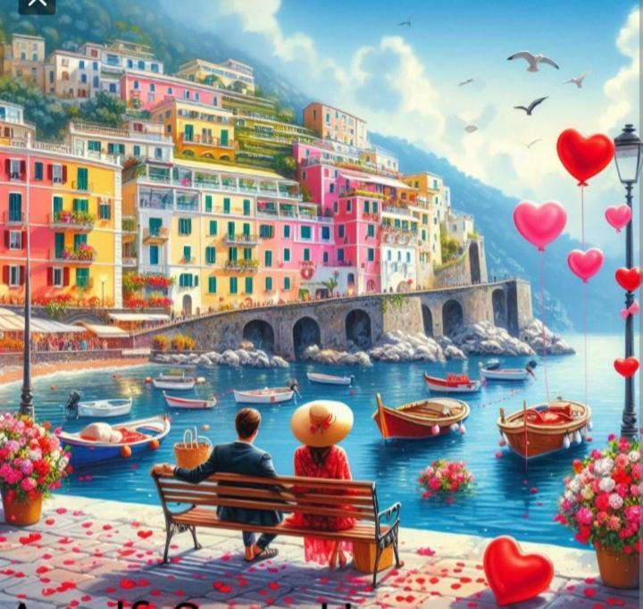 Amalfi Rooms Duoglio Beach -Amazing Seaview エクステリア 写真